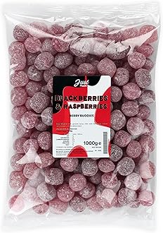 Just Treats Just Treats Blackberries & Raspberries 1kg Party Bag