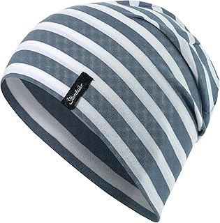 Sterntaler OCS Beanie Striped - Casual Slouch Beanie Hat Made of Single Jersey (Organic) with Maritime Stripes - Unisex Headgear - Variable Wearable - Baby and Children Transition Hat