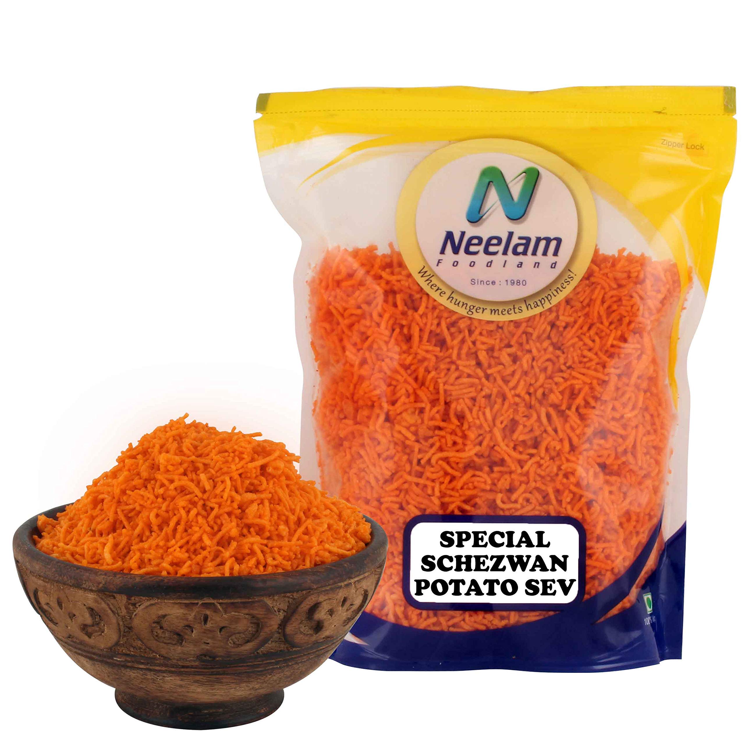 Neelam Foodland Special Schezwan Potato Sev 400G