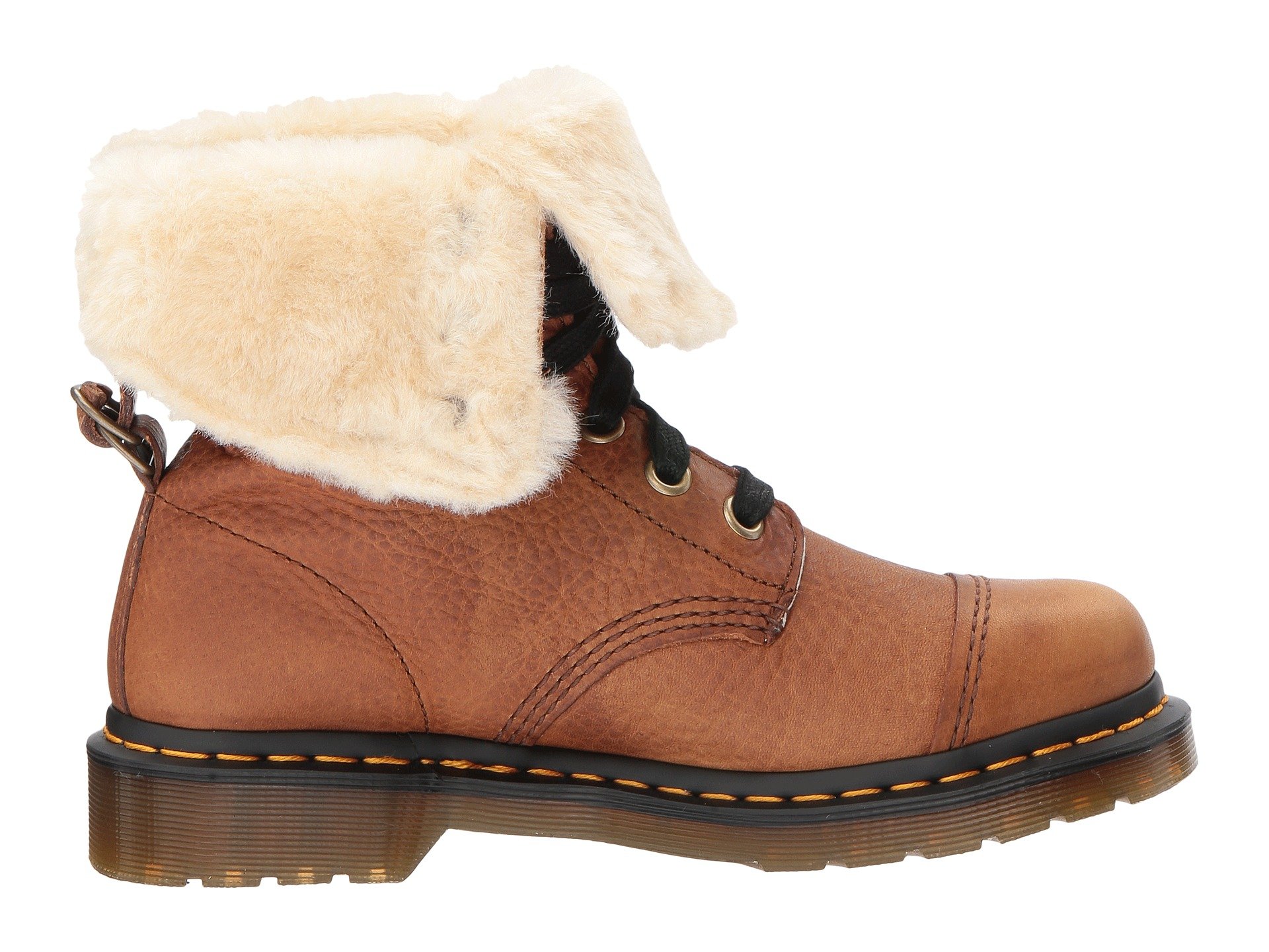 aimilita 9 eye toe cap boot