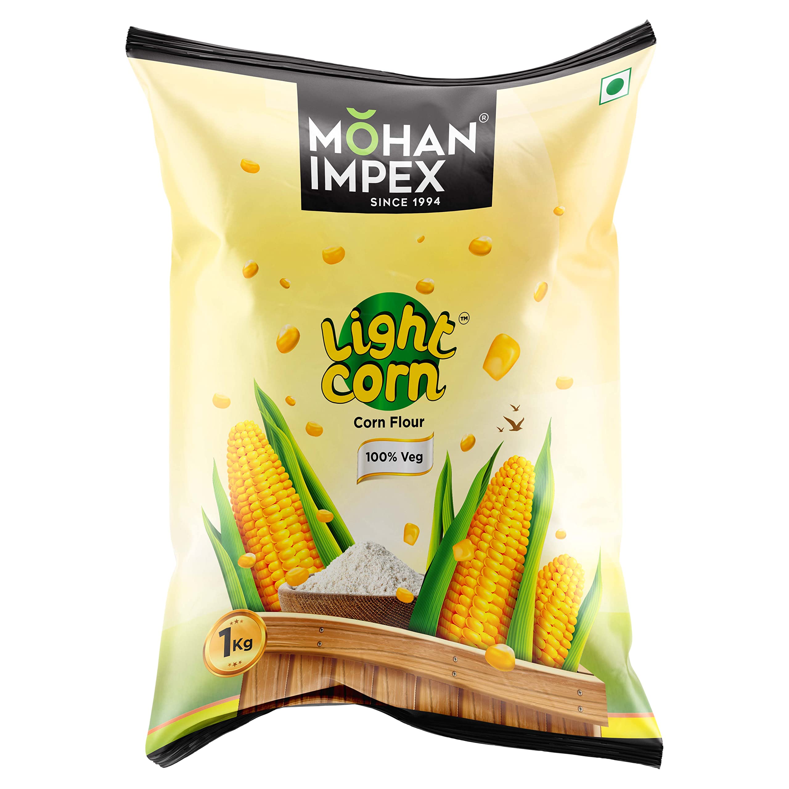 Mohan Impex 1 kg Corn Flour Powder |[HoReCa Pack] (B09H7KS65V) Amazon Price History, Amazon Price Tracker