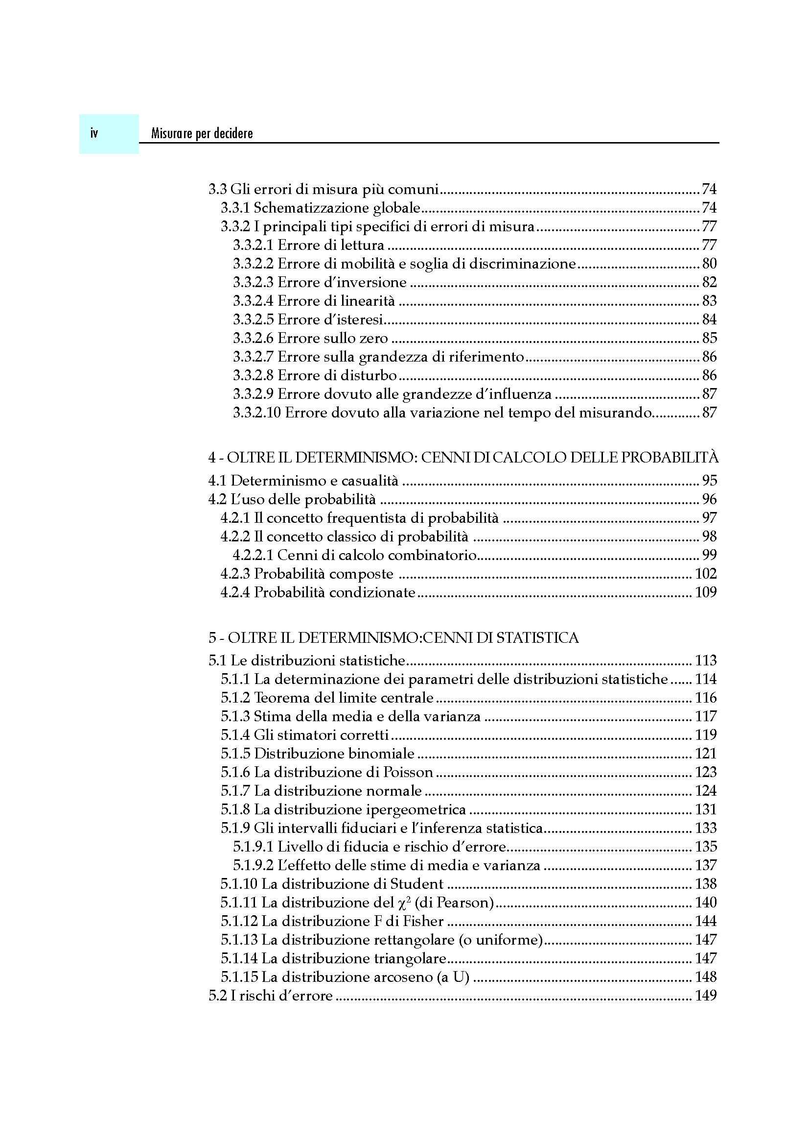 Misurare per decidere. Misure e statistica di base