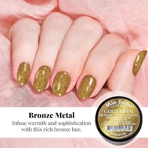 Miniatura 4 de Mia Secret - Colección de polvo acrílico para uñas, polímero Marry ME, 6 piezas