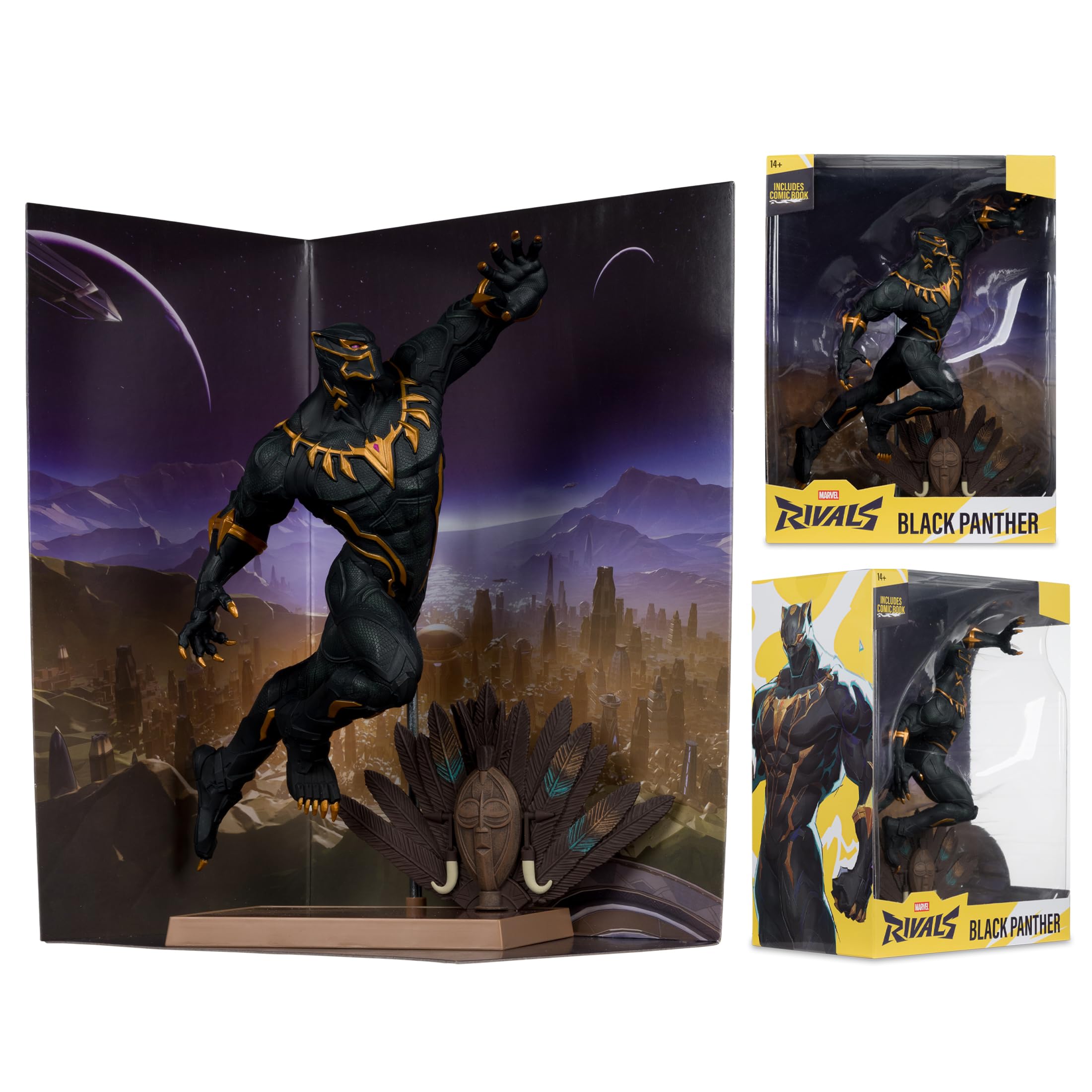 McFarlane-Marvel Rivals Black Panther 1:6th Scale