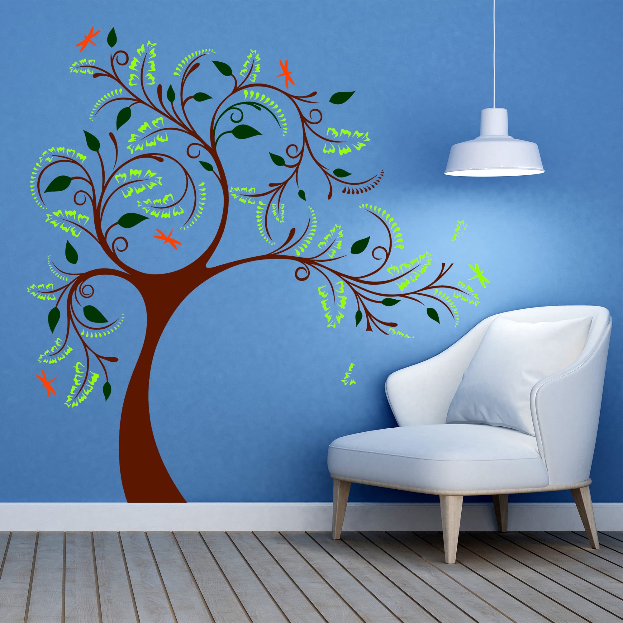 Kayra Decor Stencils for Wall Painting Mystic Tree and The Dragonfly Large - Size 70 X 72 (KHSNT237) (B073JCC7RR) Amazon Price History, Amazon Price Tracker