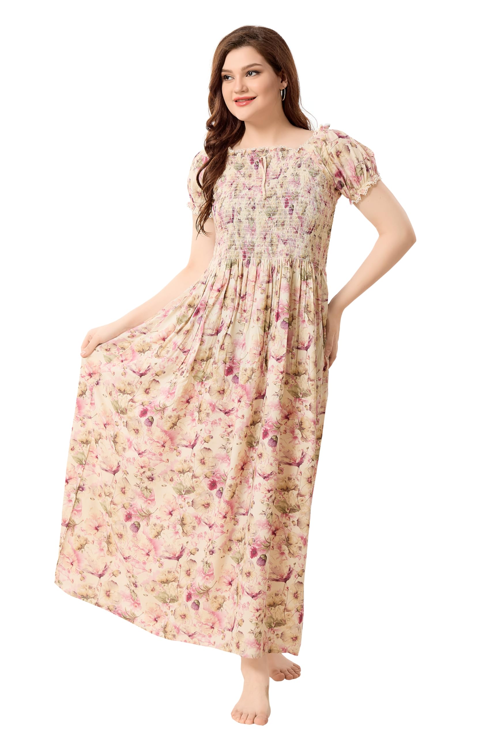 soulemo Girls & Women's Stylish Maxi Dress/Nighty (Outwear & Homewear) 1752-picture-19