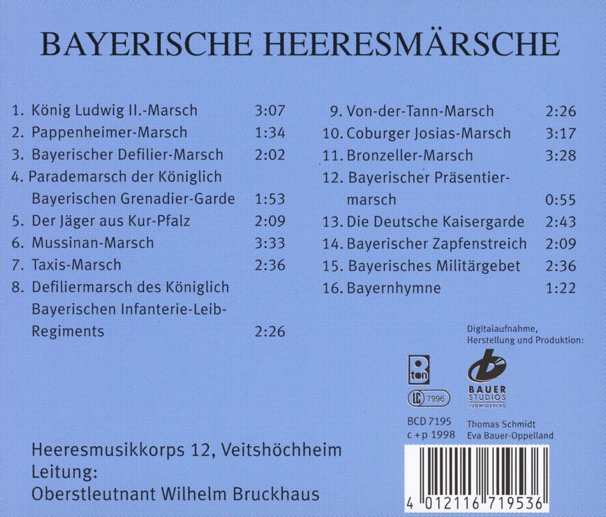 Bayerische Heeresmärsche