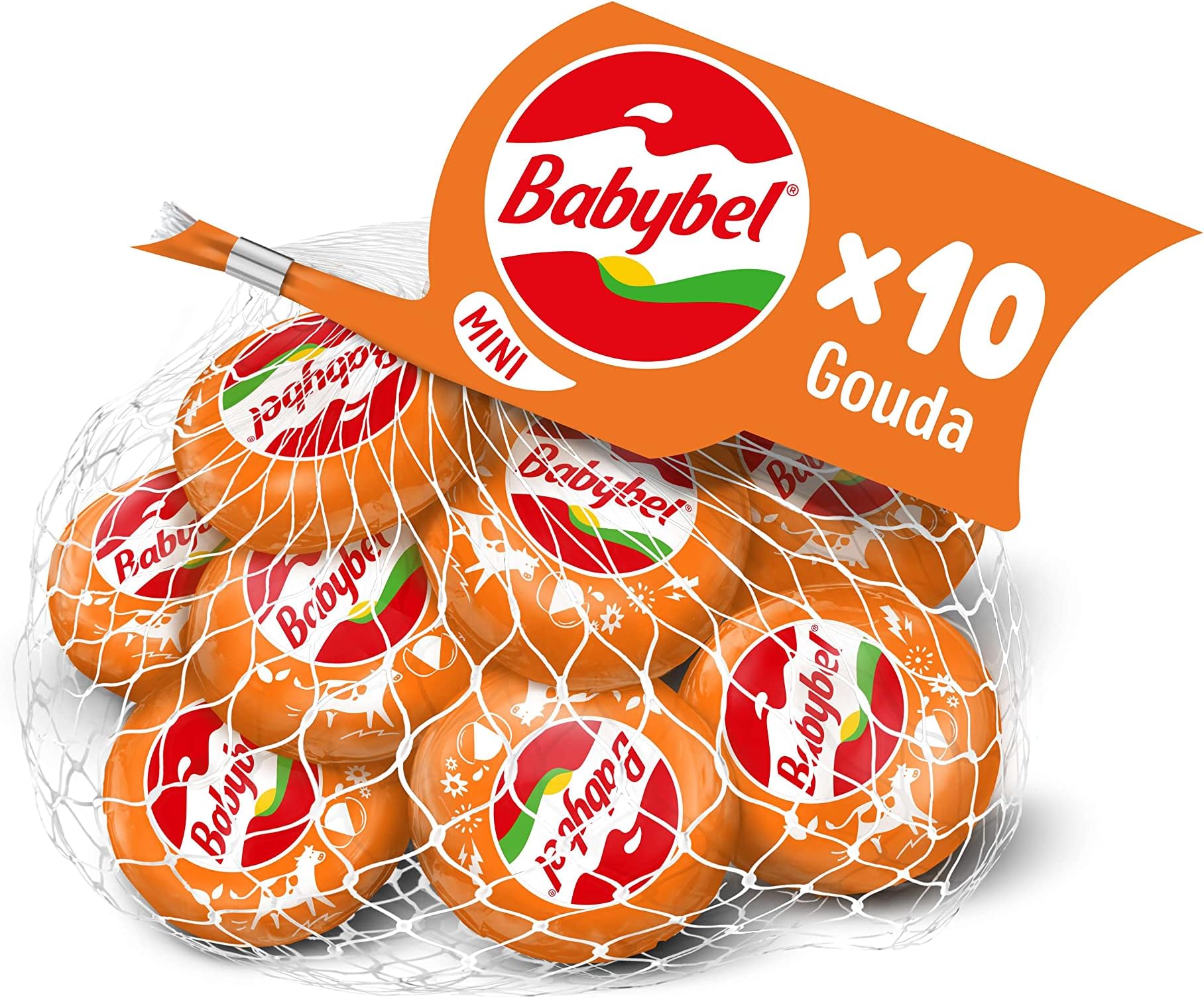 Mini Babybel® Gouda Snack Cheese, 10 Pack (7.5 oz)