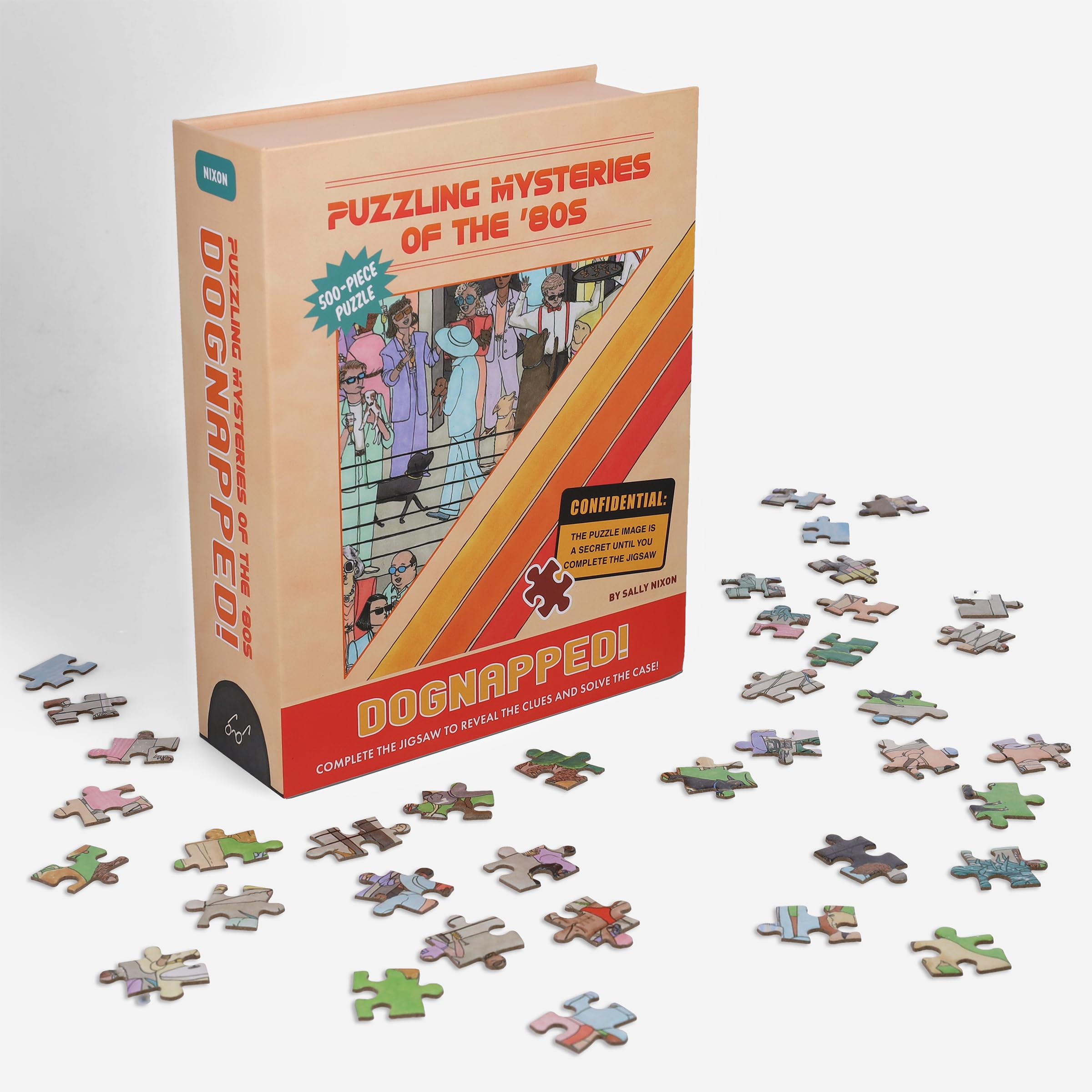 Amazon.com: Puzzling Mysteries of The '80s Dognapped! 500-Piece