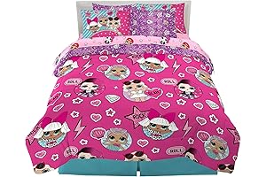 Franco LOL Surprise! Bedding Super Soft Comforter and Sheet Set with Sham...