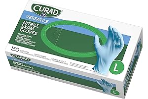 Curad Gloves Disposable Latex-Free (Pack of 150)