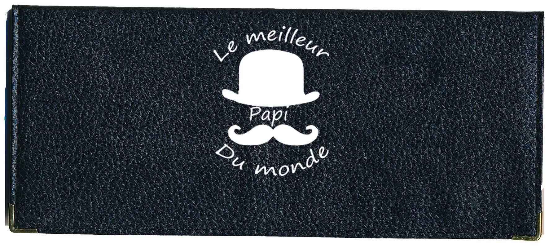 Porte Chequier ou compagnon ou porte monnaie ou porte carte grise Chien Chaton