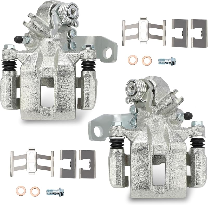 Par de pinças de freio traseiras X4XZ 19B3298 e 19B3299 para Acura CSX, ILX e Honda Civic