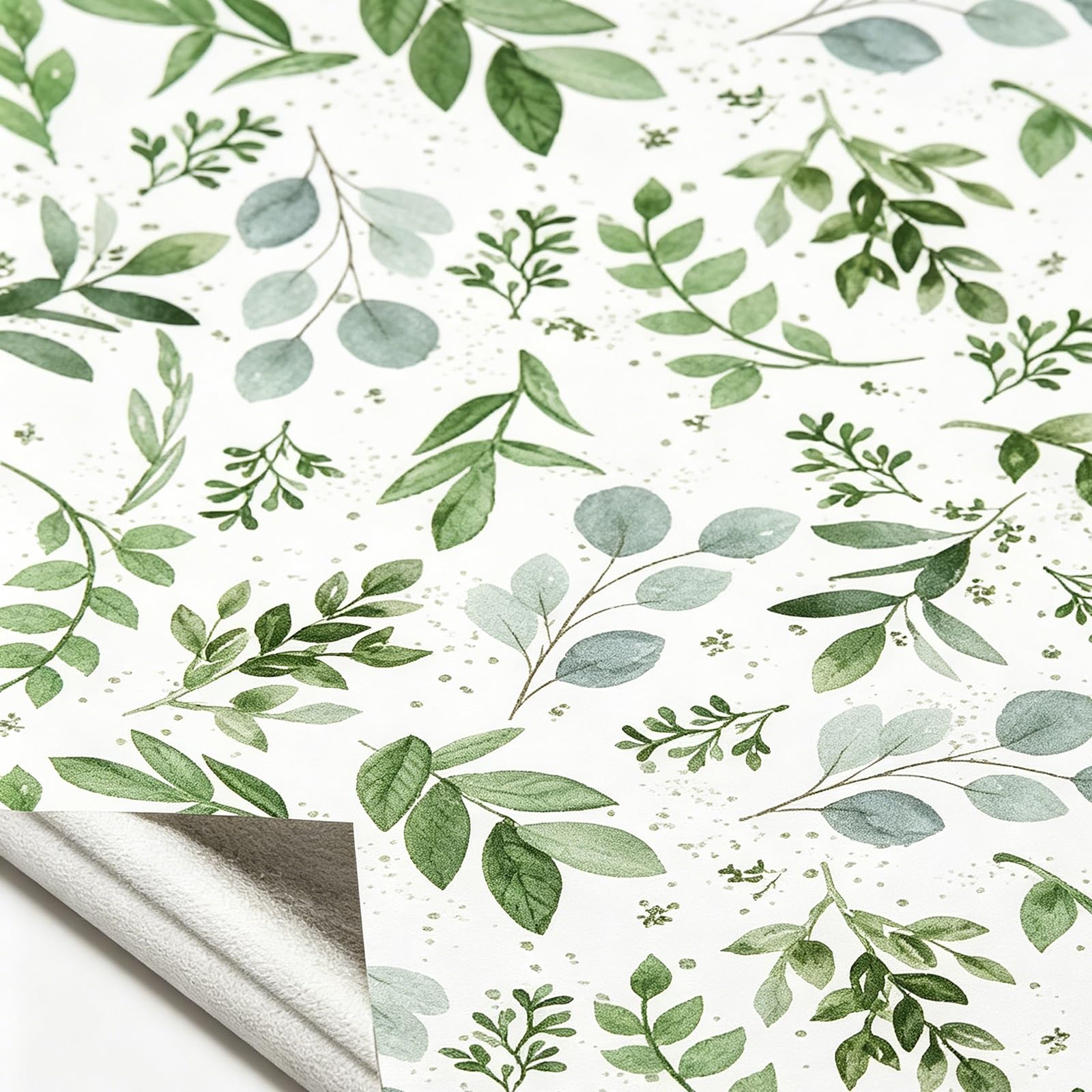 Zynqra Floral Peel and Stick Wallpaper,Removable Self Adhesive,for Bedroom Walls(H,L500cm/196.9in*W44cm/17.3in)