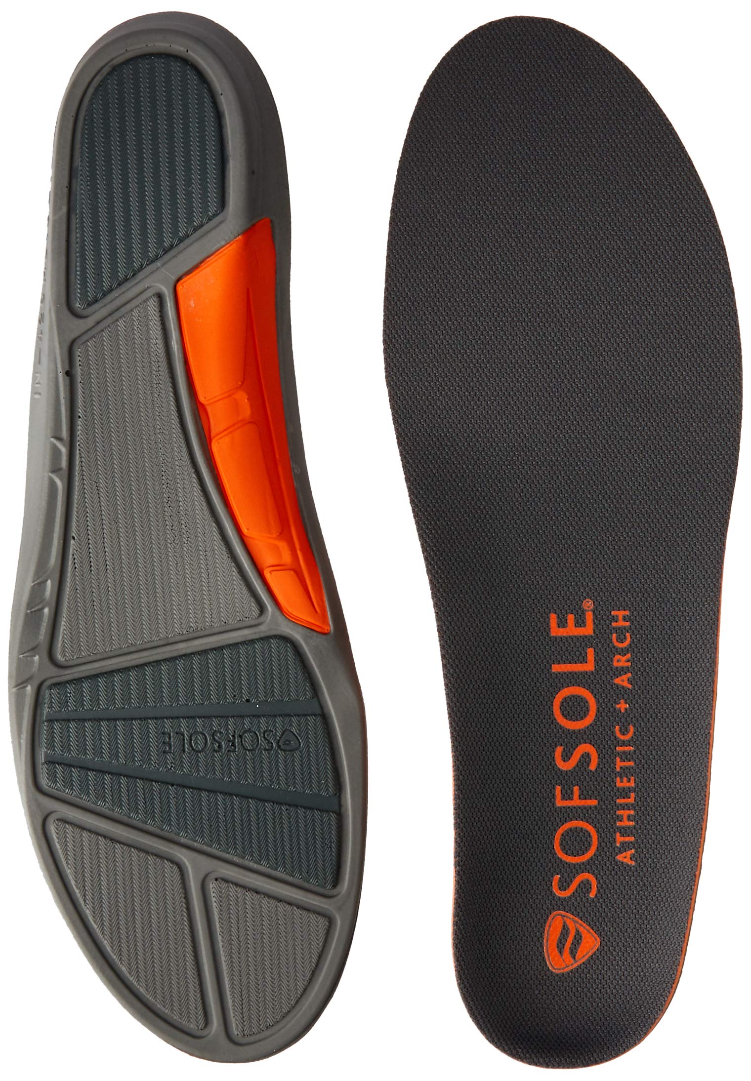 Sof Sole Men's Athletic High Arch Performance Full-Length Insole
