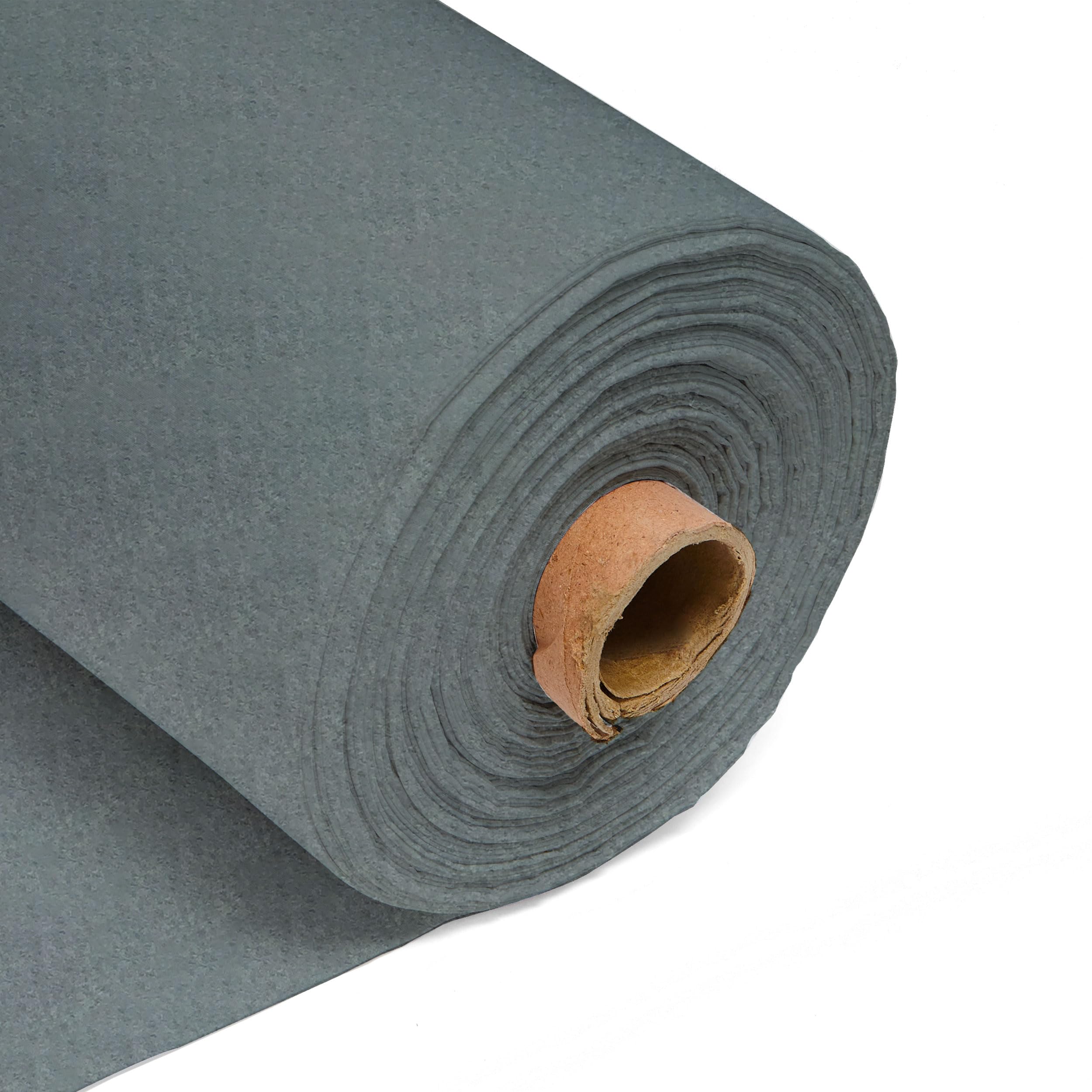 Acrylic Felt Fabric 60 Inch 150cm Wide - Sewing Craft Material - Black, White, Yellow, Green, Brown, Orange, Grey, Blue, Red, Pink, Purple - Felt Sheets for Crafting & Decorations(Grey, 1m)