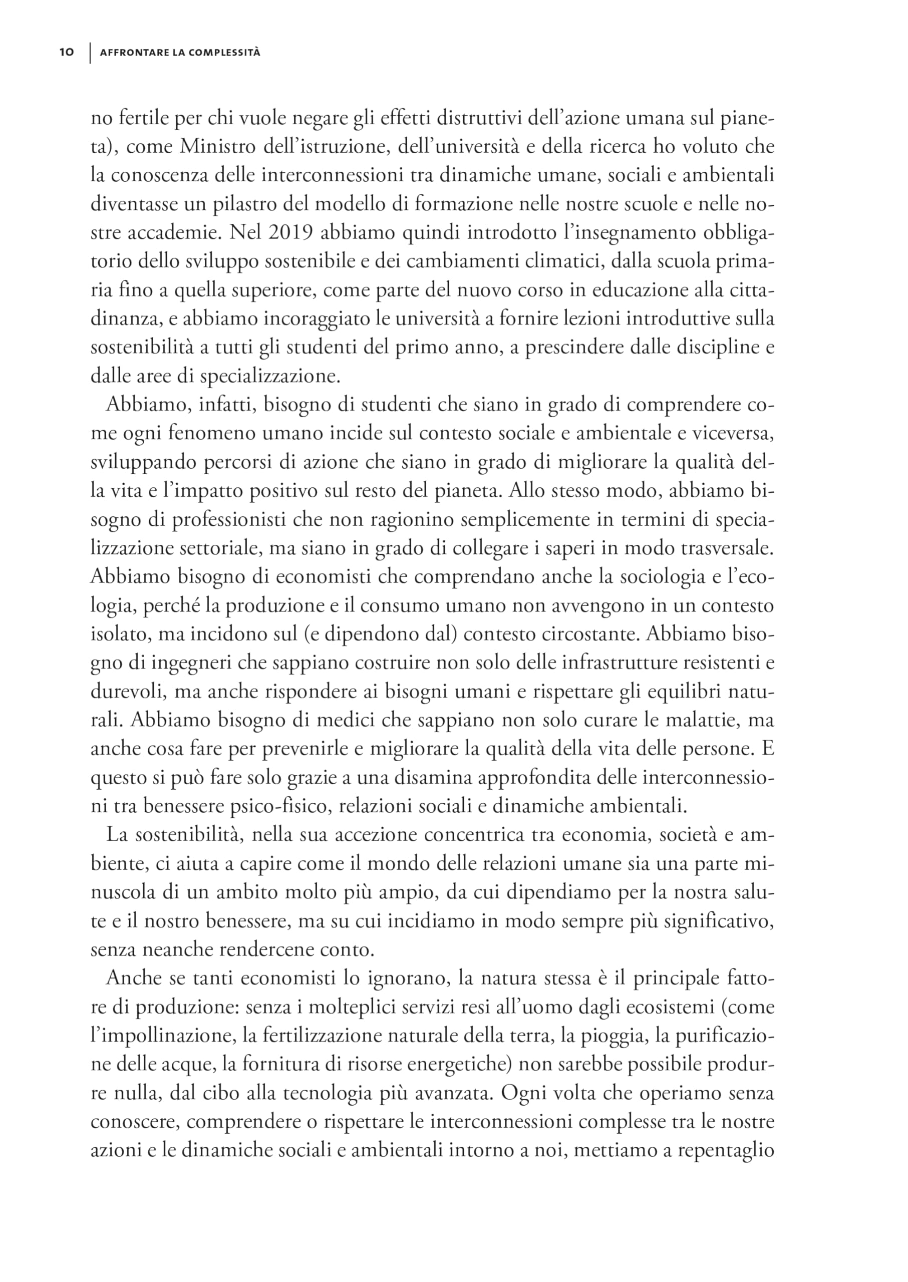 Affrontare la complessità. Per governare la transizione ecologica