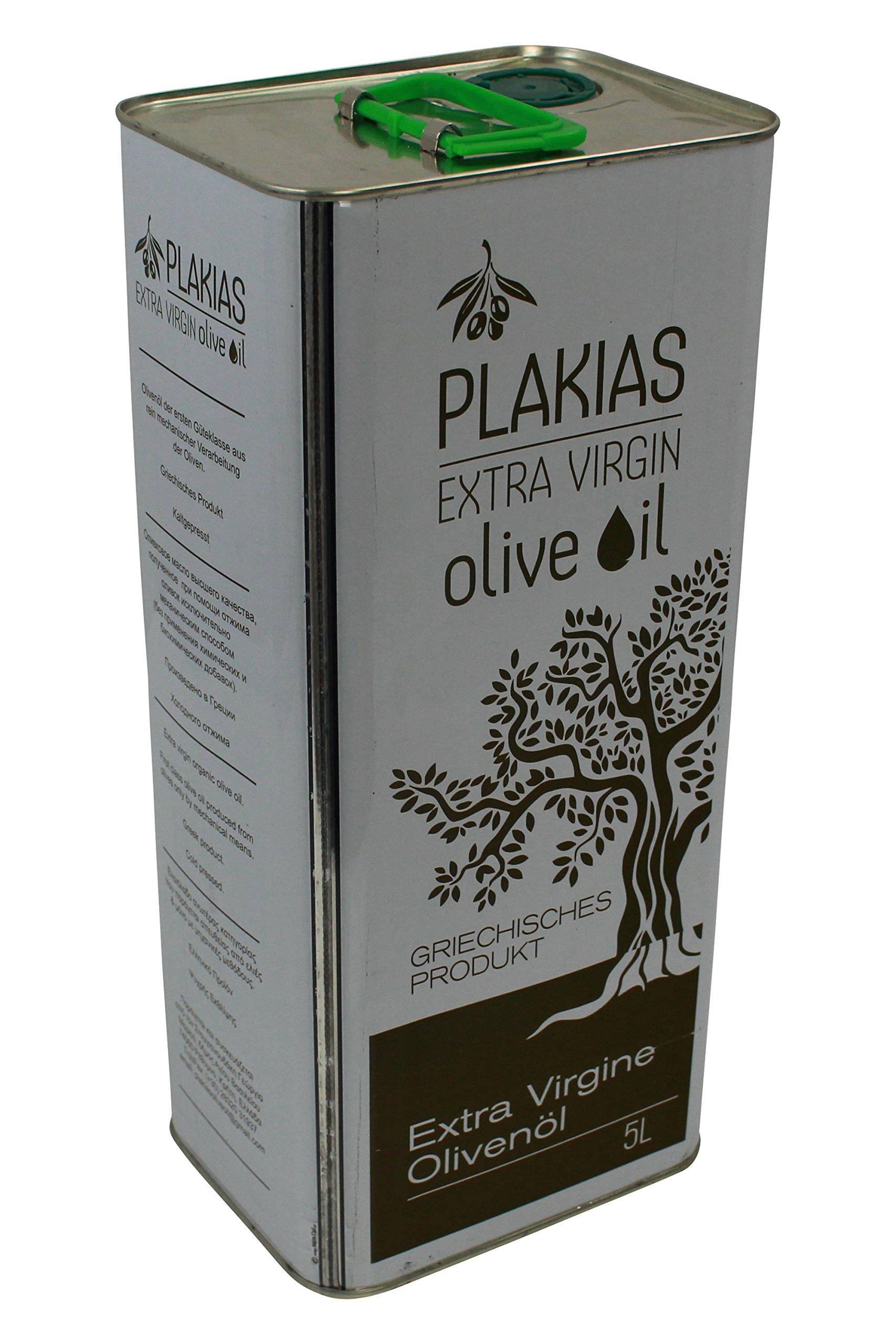 5 L Olivenöl extra nativ virgin aus Plakias Kreta Kanister Oliven Öl aus dem Süden Kretas Griechenland Koroneiki