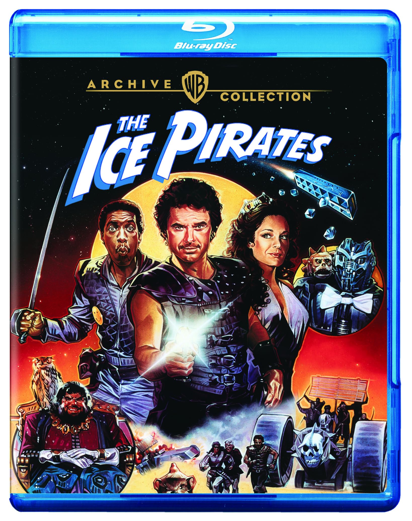 Ice Pirates Blu-Ray para noches de cine retro y humor espacial ochentero