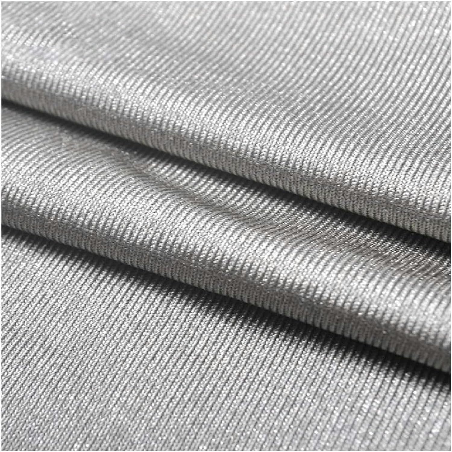 Faraday Fabric Silver Fiber Anti Radiation Fabric Shielding RFID/EMI/EMF Reducing Electromagnetic RFID Blocking Material (Size : 5x1.5m)
