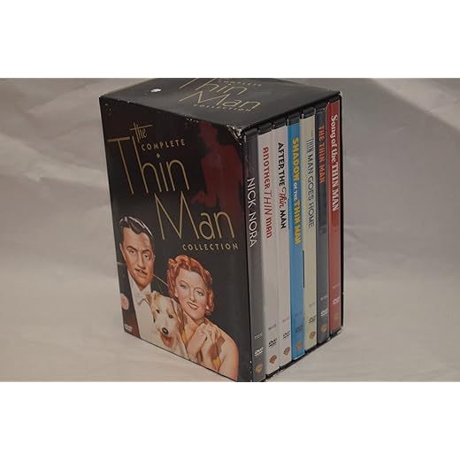 The Complete Thin Man Collection (The Thin Man / After the Thin Man / Another Thin Man / Shadow of the Thin Man / The Thin Man Goes Home / Song of the Thin Man / Alias Nick and Nora)