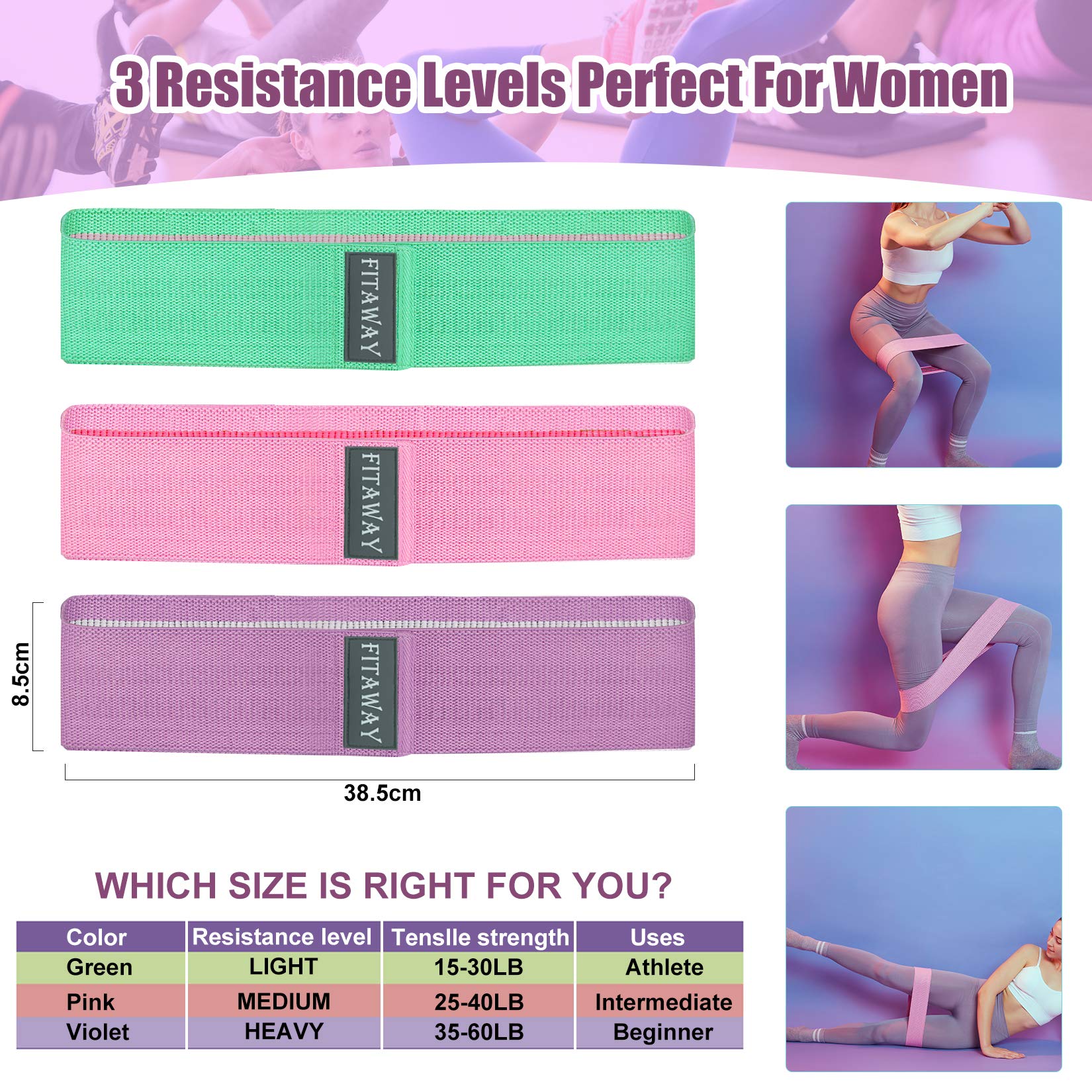 Bande De Résistance De 208 Cm, Bandes D'Exercice Pour Les Jambes Et Les