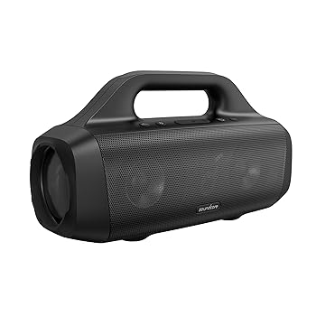 soundcore Anker Motion Boom Portable Bluetooth Speaker, Black