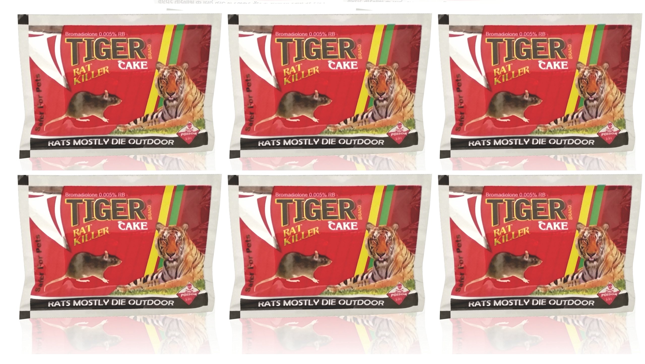 Tiger Ratkiller Cake (25gm x 12 pcs) Amazing Effect mice Rat Killer Rodent Control Pet Safe, Mostly Die Outside (B07CG1WLTF) Amazon Price History, Amazon Price Tracker