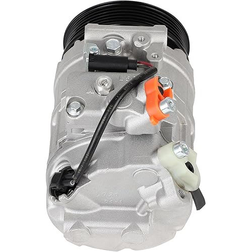 ECCPP AC Compressor 2006-2007 Fit for BMW 525xi 3.0L 2006-2009 Fit for BMW 525i 2.5L AC Compressor with Clutch