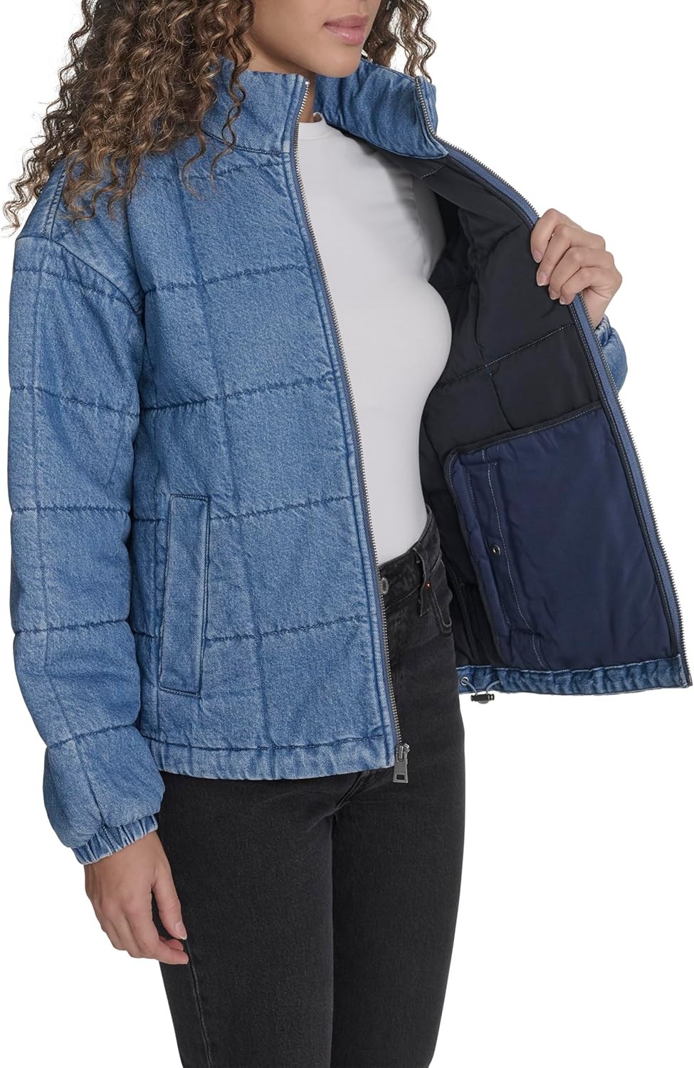Levi's Women's Box Quilted Cotton Jacket - Image 6