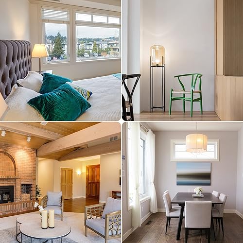 Miniatura 6 de SANSI Bombilla LED A19 equivalente a 300 W, bombillas de 4500 lúmenes y 3000 K, bombilla LED E26 no regulable con tecnología de cerámica, vida útil