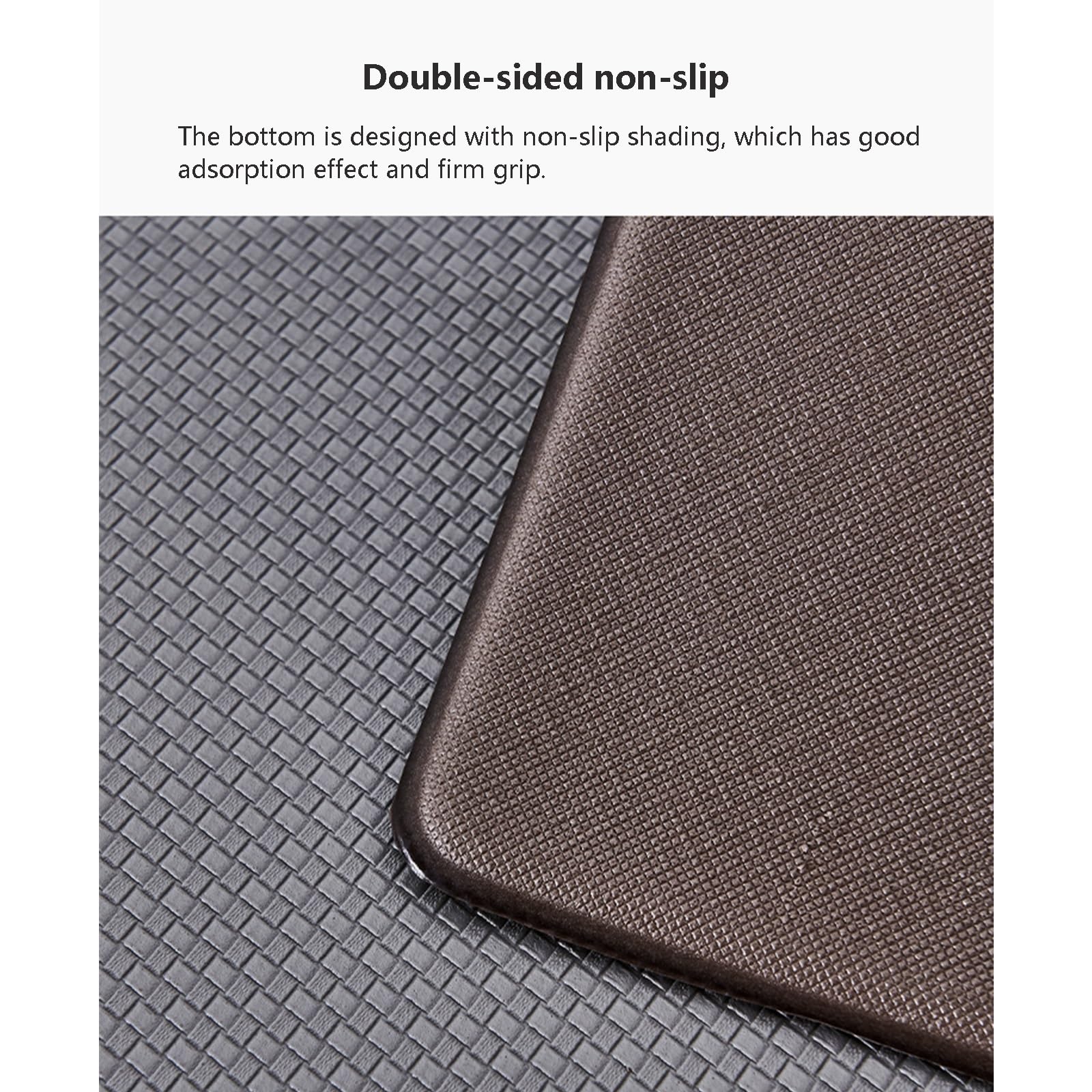 Tappetino Da Cucina Tappeti In Memory Foam Anti-fatica Tappeto Impermeabile Antiscivolo Facile Da Pulire Tappetino In Piedi Imbottito Spesso Per Lavello Ufficio Lavanderia ( Color : Brown , Size : 45