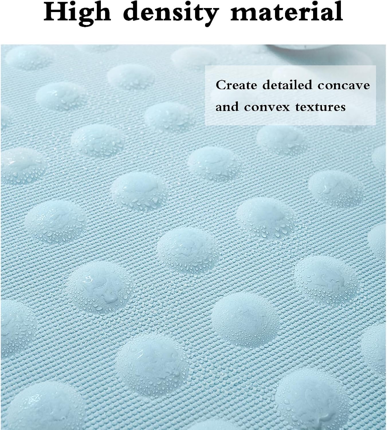 Colchón de baño Antideslizante Non Slip Bath Mats For Inside Bath,Comfortable For Feet,Durable Resistant,For Bathtub,Anti Slip Mat For Inside Shower and Bath(Grey,40 * 70cm)