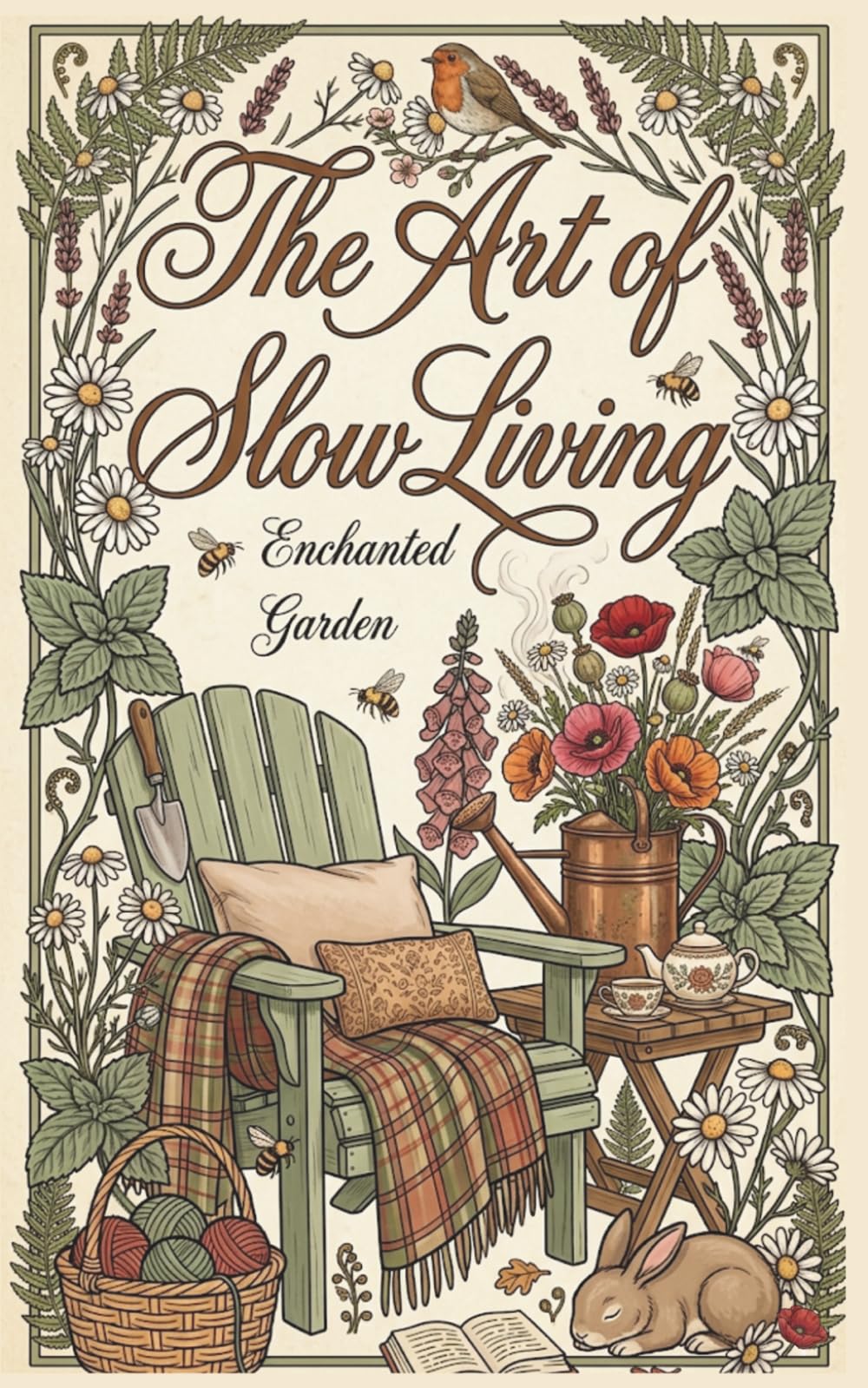The Art of Slow Living: Enchanted Garden Calligraphy Lab Vol. 2 (The Moments of Calm Collection)