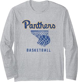 University of Pittsburgh Panthers Basketball Hoop Long Sleeve T-Shirt