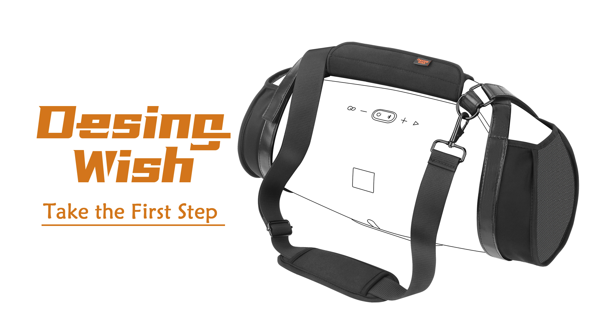 Amazon.com : Desing Wish Travel Carrying Strap Compatible with JBL
