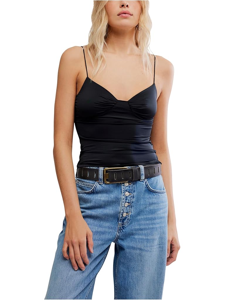 Black Free People My Way Triangle Cami