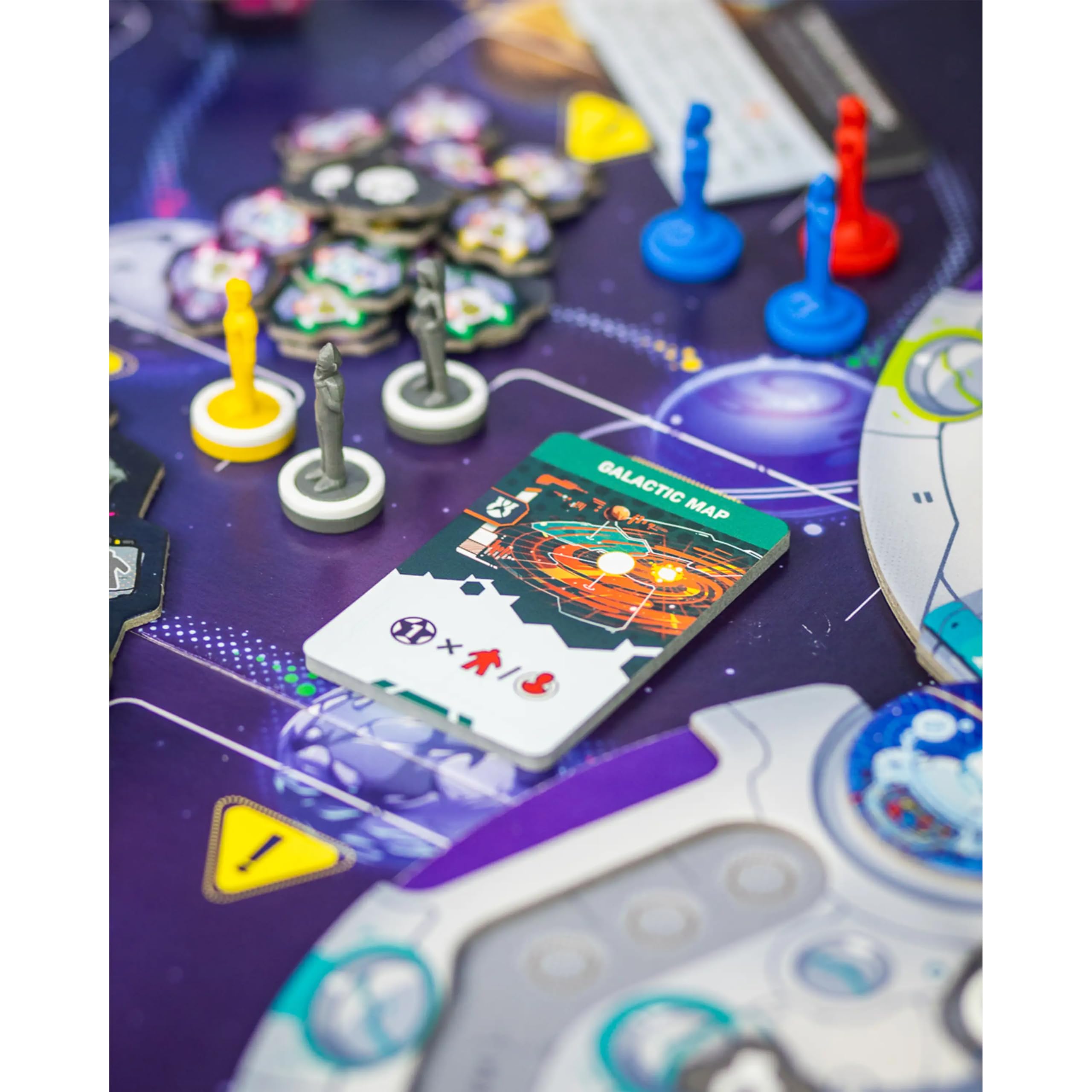 Czech Games Edition Starship Captains - Innovatives Brettspiel im Weltraum - Deutsch - 1-4 Spieler - Ab 12 Jahren
