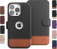 Vista 45 de LUPA Legacy Funda tipo cartera para iPhone 13 Mini, funda con tarjetero, delgada y duradera, para mujeres y hombres, funda para iPhone 13 Mini Flip