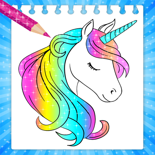 Glitter Unicorn Coloring Book:Amazon.co.uk:Appstore for Android