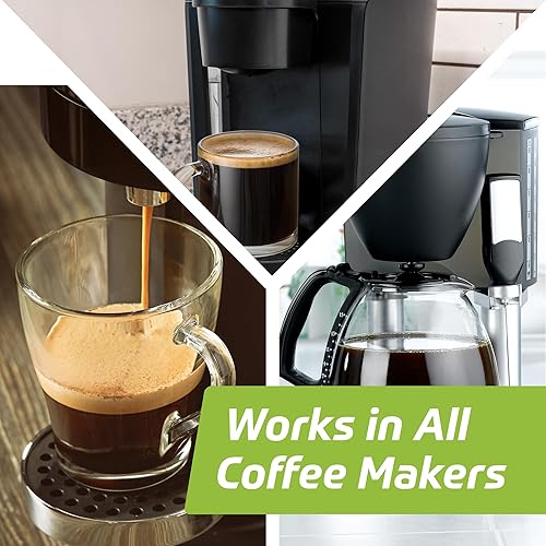 Miniatura 4 de Velocity Limpiador y descalcificador de cafetera, 4 usos por botella. Limpia en profundidad cafeteras y máquinas de espresso, limpiador de cafetera