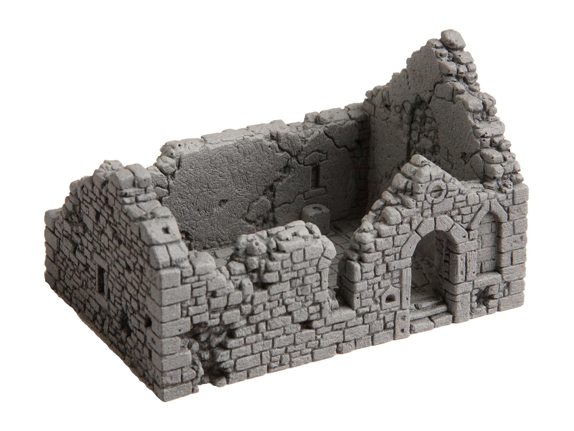 NOCH 58611 - H0 Chapel Ruin, 10.5 Cm X 6.7 Cm, 6.7 Cm High - New