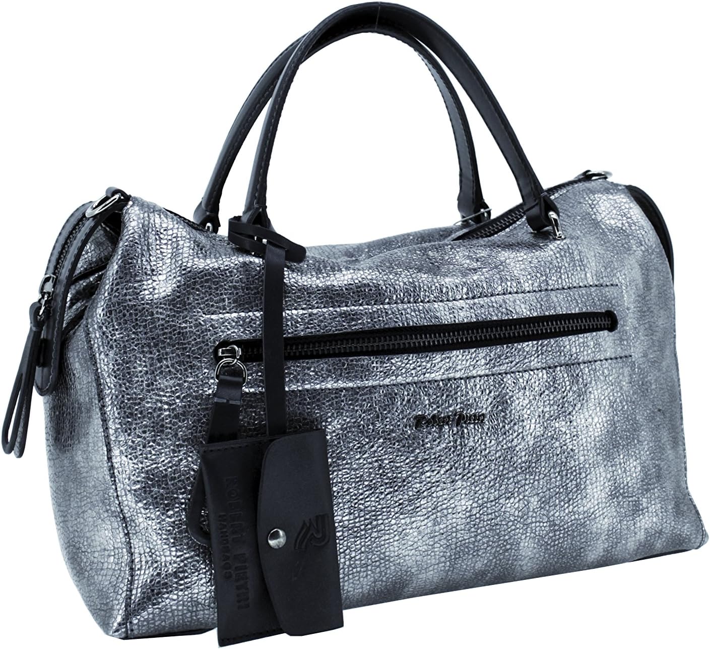 Robert Pietri Women's Ibiza Handbag, Silver (Silver)