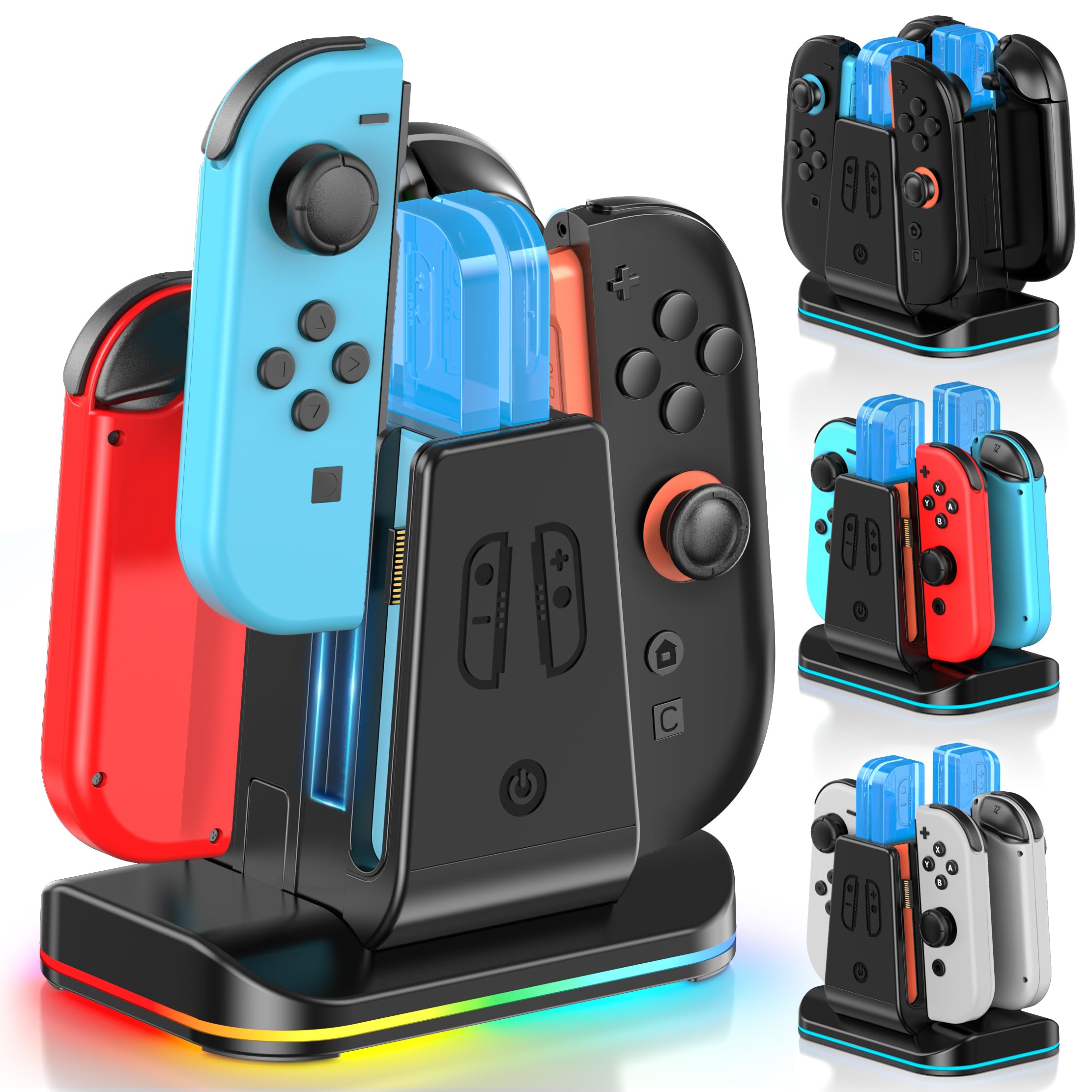 Amazon.co.jp: Switch 1/2 Joy-Con 充電 スタンド スイッチ 2