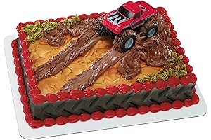 Monster Truck Cake Decoration Kit