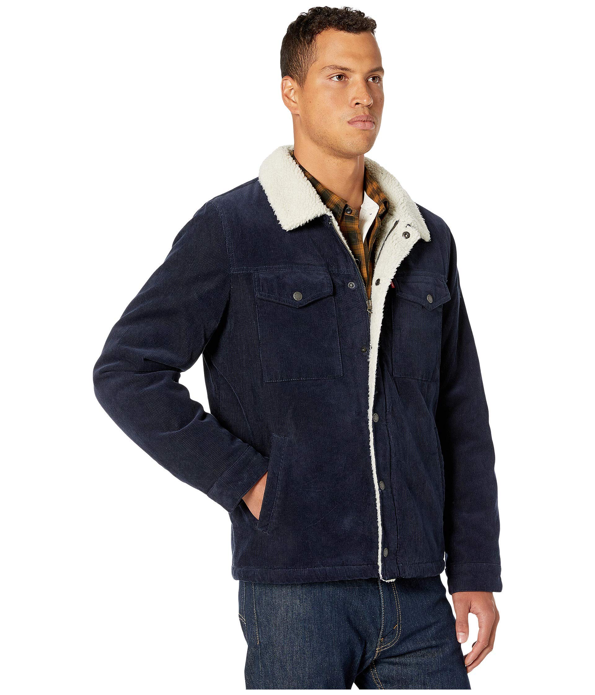 Levi's Big & Tall Sherpa Trucker Chaqueta Hombre