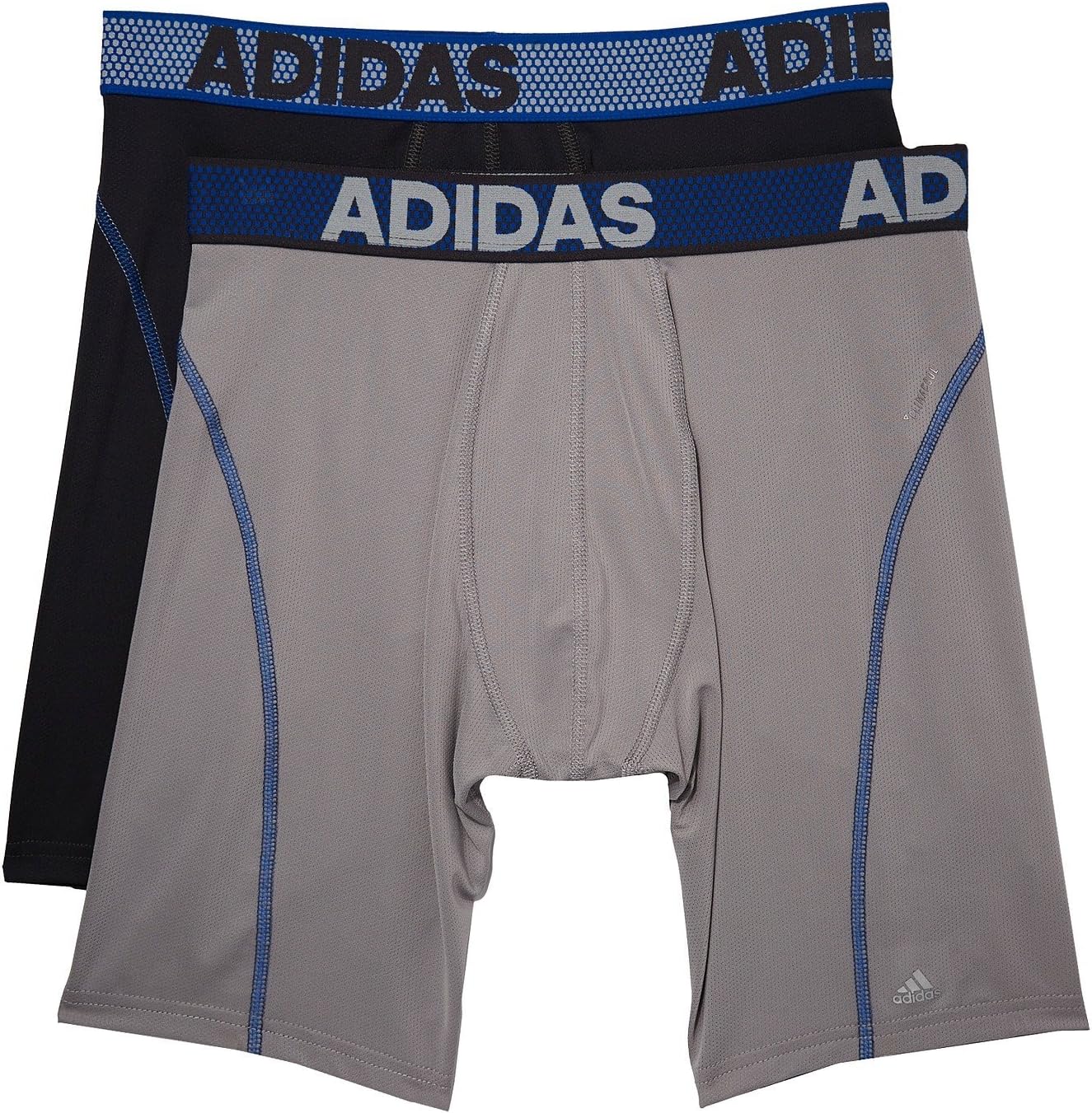 adidas Men's 9-Inch Sport Performance ClimaCool Midway Underwear (Pack of 2)