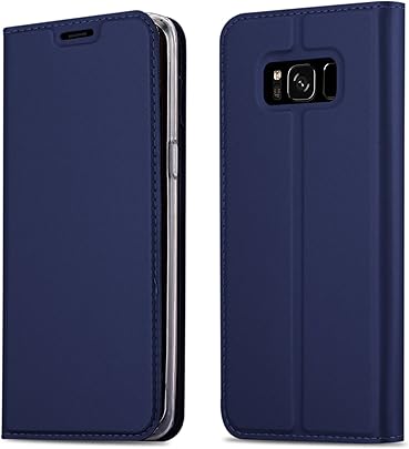 Cadorabo Coque pour Samsung Galaxy Plus Classy Bleu FONC  Housse Protection avec Fermoire Magn tique  Stand Horizontal Fente Carte Portefeuille Etui Poche Folio Case Cover Cadorabo Coque pour Samsung Galaxy Plus Classy Bleu FONC  Housse Protection avec Fermoire Magn tique  Stand Horizontal Fente Carte Portefeuille Etui Poche Folio Case Cover