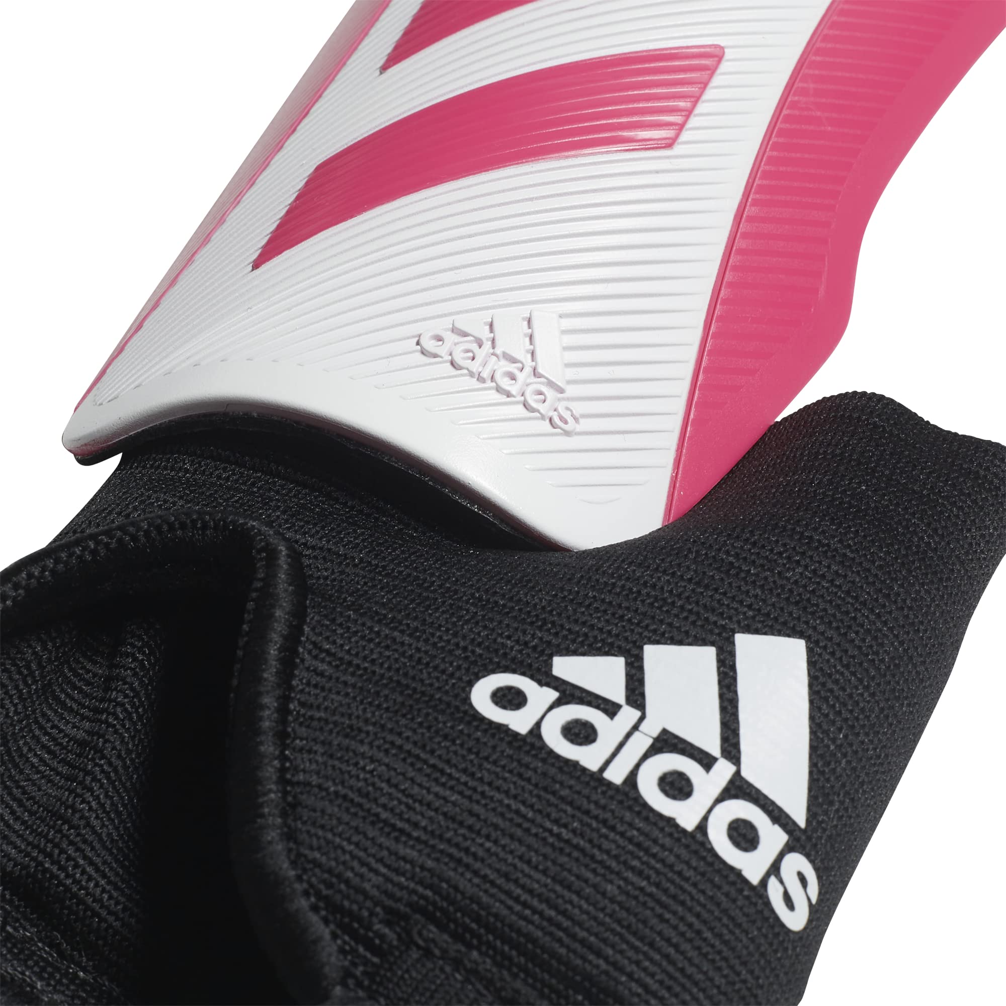 adidas Unisex-Youth Tiro Match Shin Guards Team Shock Pink/White Large