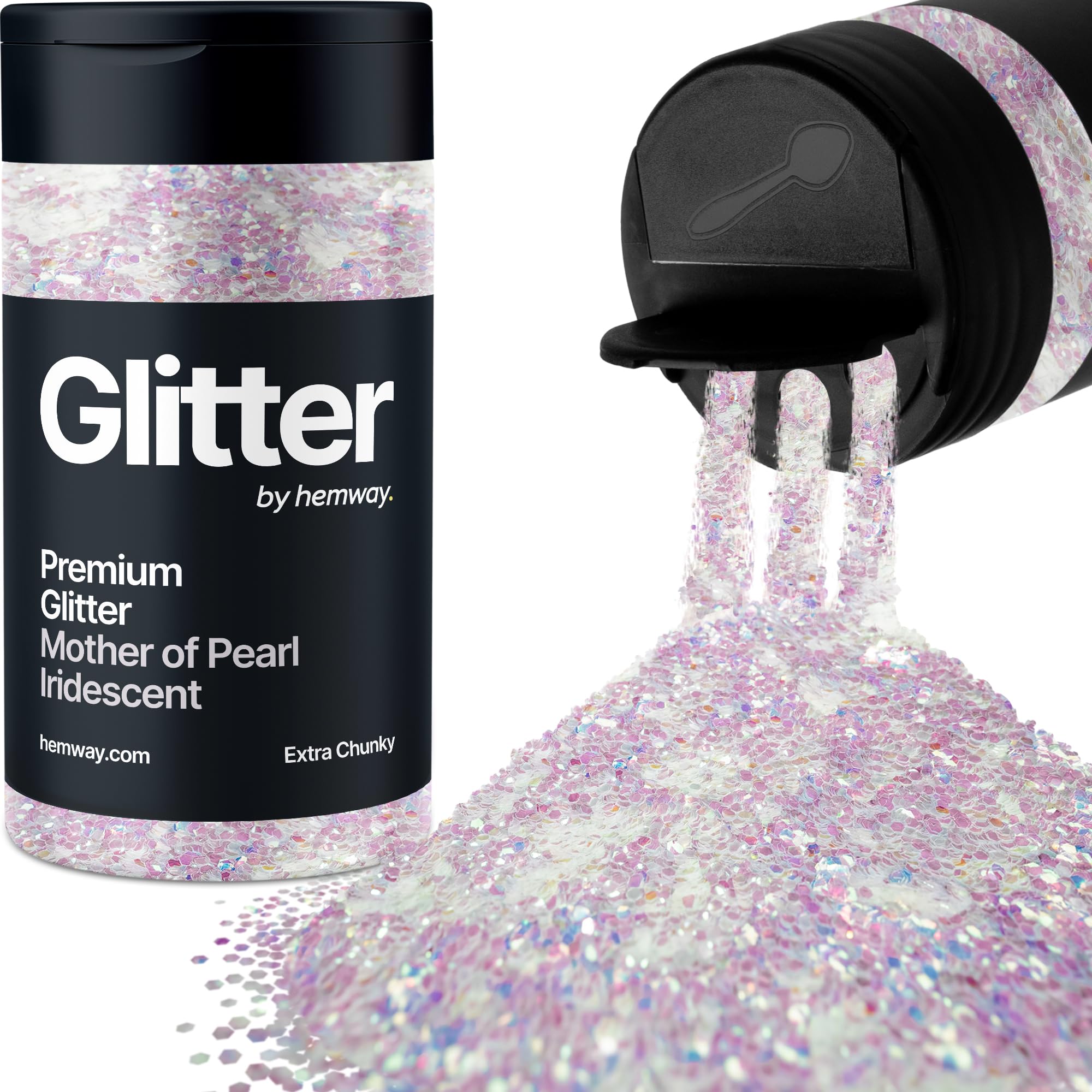 Champagne Gold Glitter Shaker, 130g Ultrafine Glitter, Crafts 1/128" Metallic Flake Champagne Gold Sequins, Resin & Epoxy Crafts, Decorating, Halloween, Christmas Nail, Face, Hemway — view 135